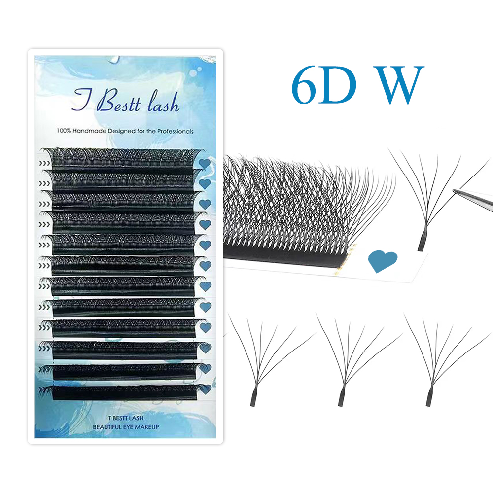Eyelash Extension Yelix - Tbestt 6DW Shape Lashes YY Wimper