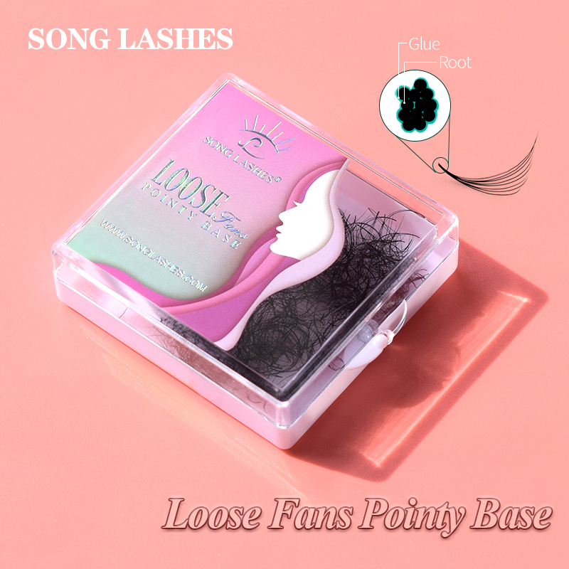 Eyelash Extension Fan - Song wimpers Promade Fans 3D-10D07Pointy basis