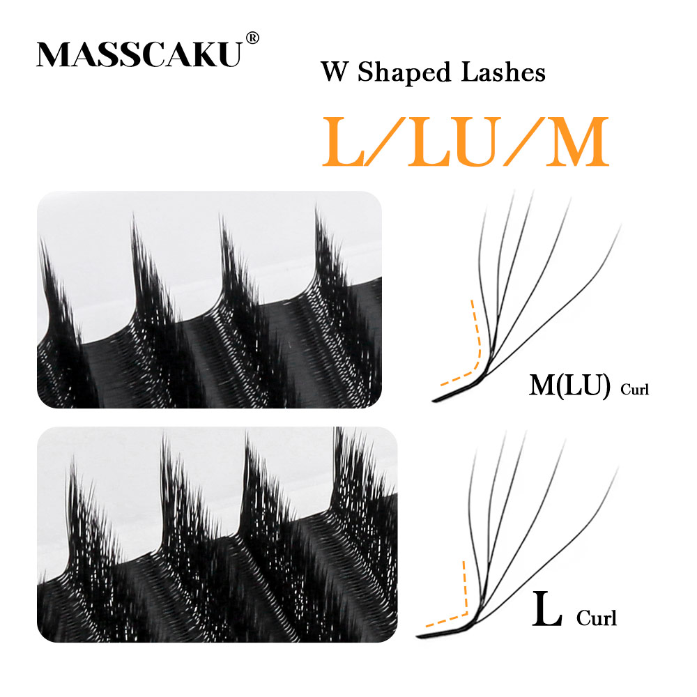 Eyelash Extension Yelix - MASSCAKU L LU M Krul YY/W
