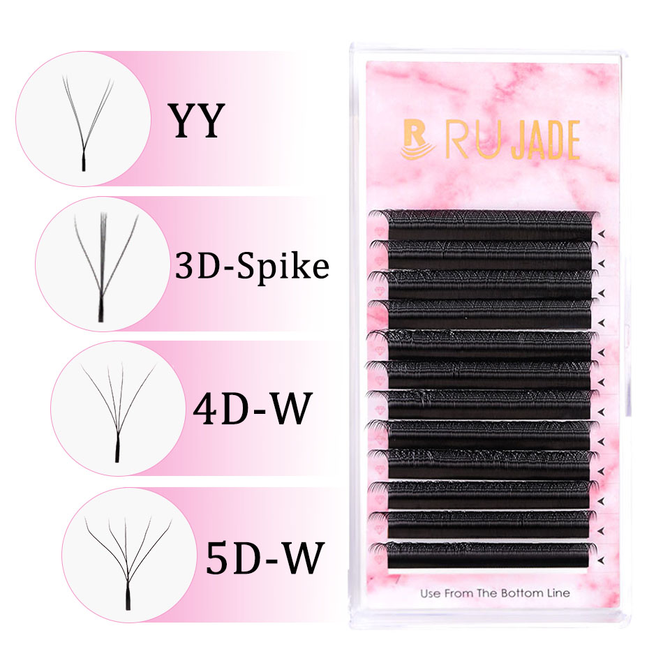 Eyelash Extension Yelix - Rujade YY 3D 4D 5D W-vorm