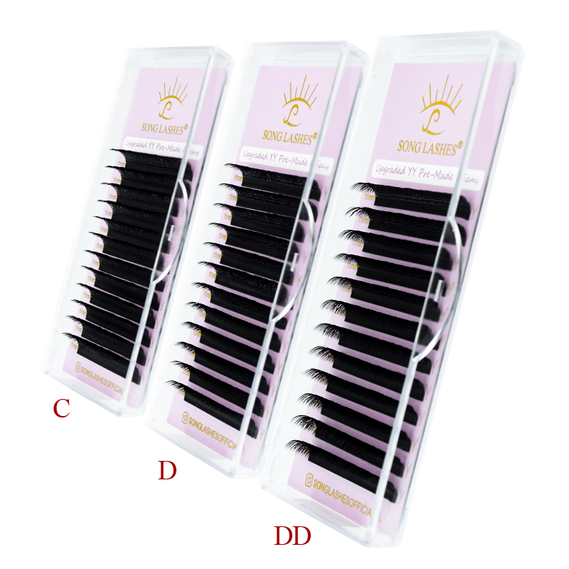 LIED WIMPERS Nieuwe Premade Fa - Eyelash Extension Yelix recensie en prijs