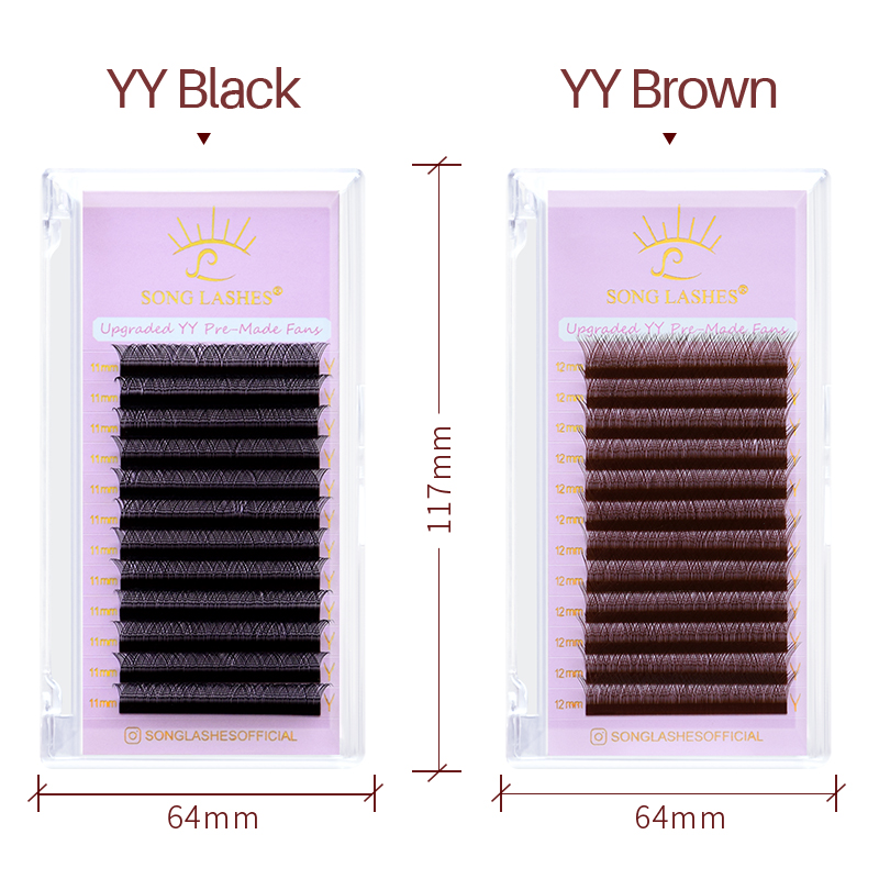 LIED WIMPERS Nieuwe Premade Fa - Eyelash Extension Yelix recensie en prijs