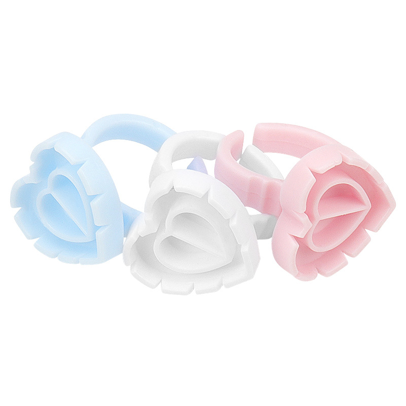 100 Stuks Wegwerp Lijm Ring Ho - Eyelash Extension Fan recensie en prijs
