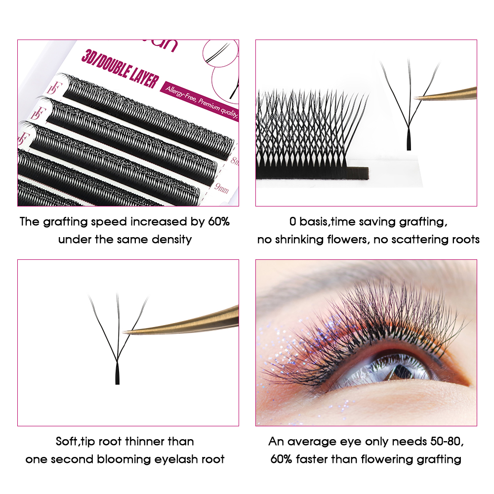 FADVAN 6D-W-vormige wimperverl - Eyelash Extension Fan recensie en prijs