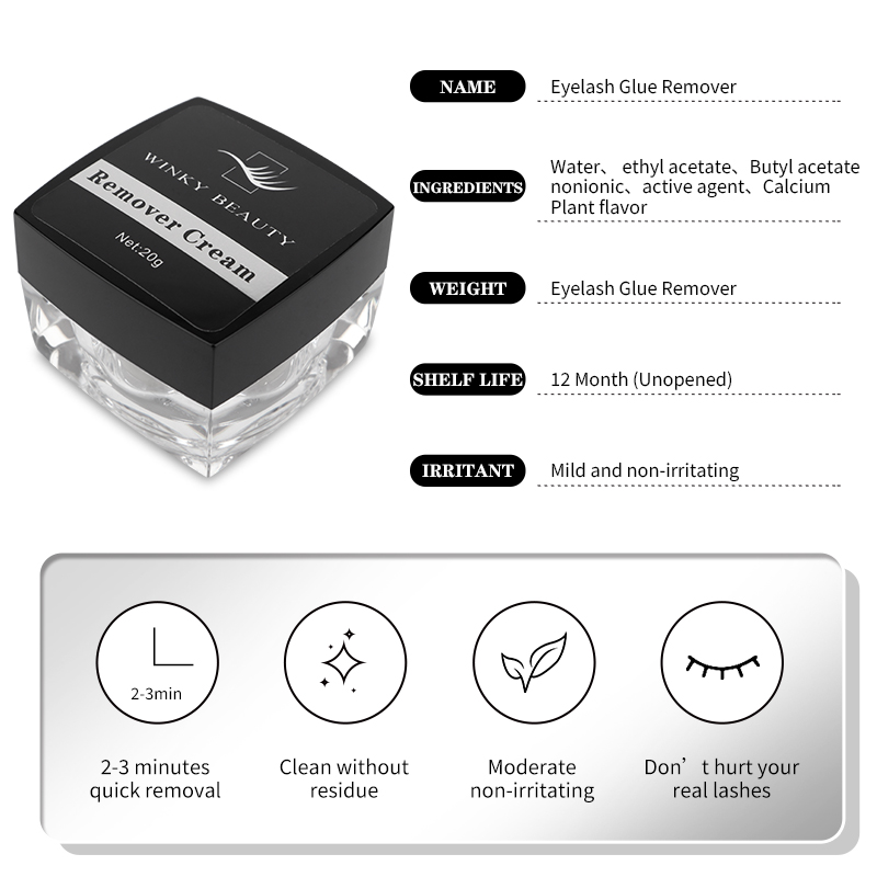20g Wimperverlenging Lijm Remo - Eyelash Extension Gel Remover recensie en prijs