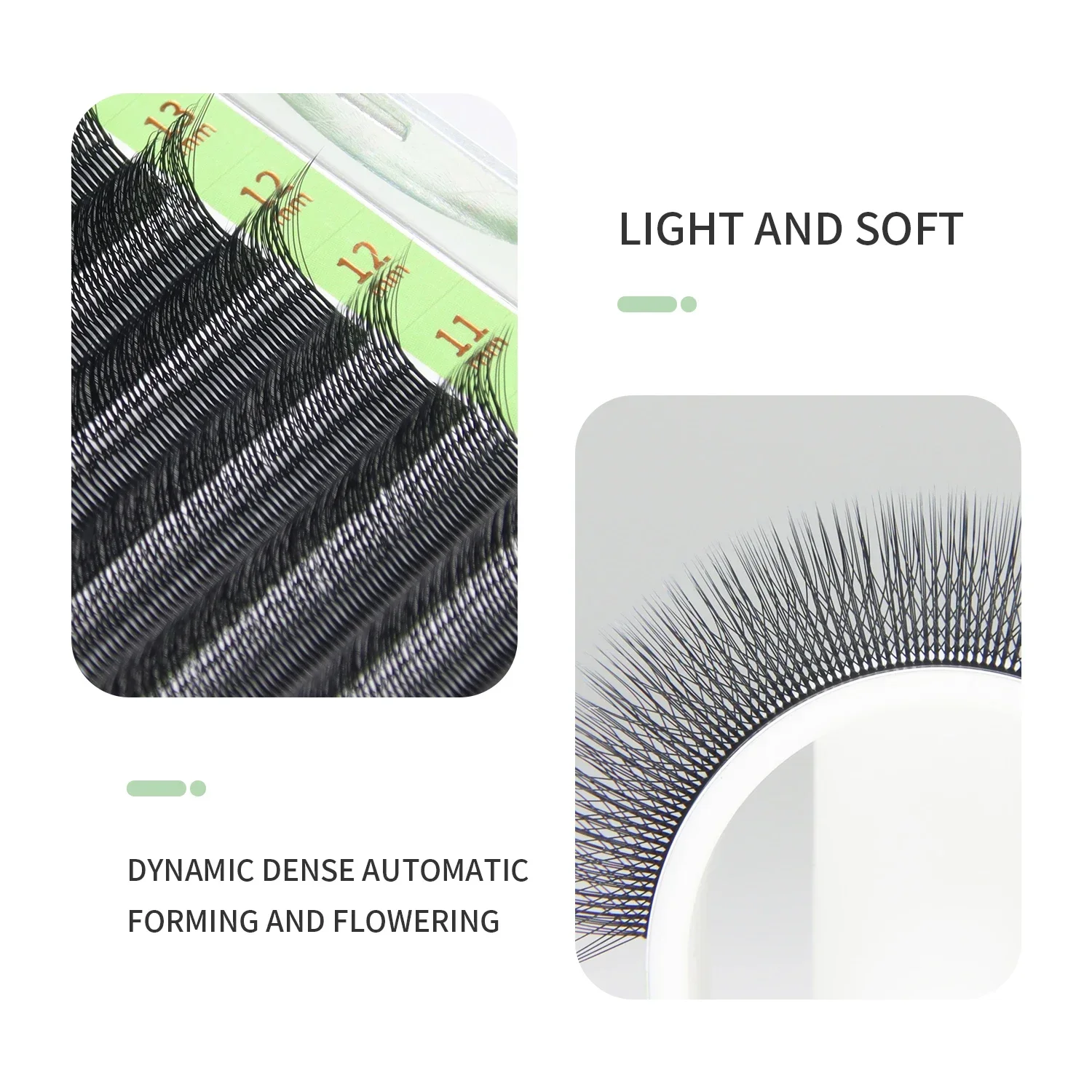 GLAMLASH 3D W Drie-Core Vorm W - Eyelash Extension Volume Styles recensie en prijs