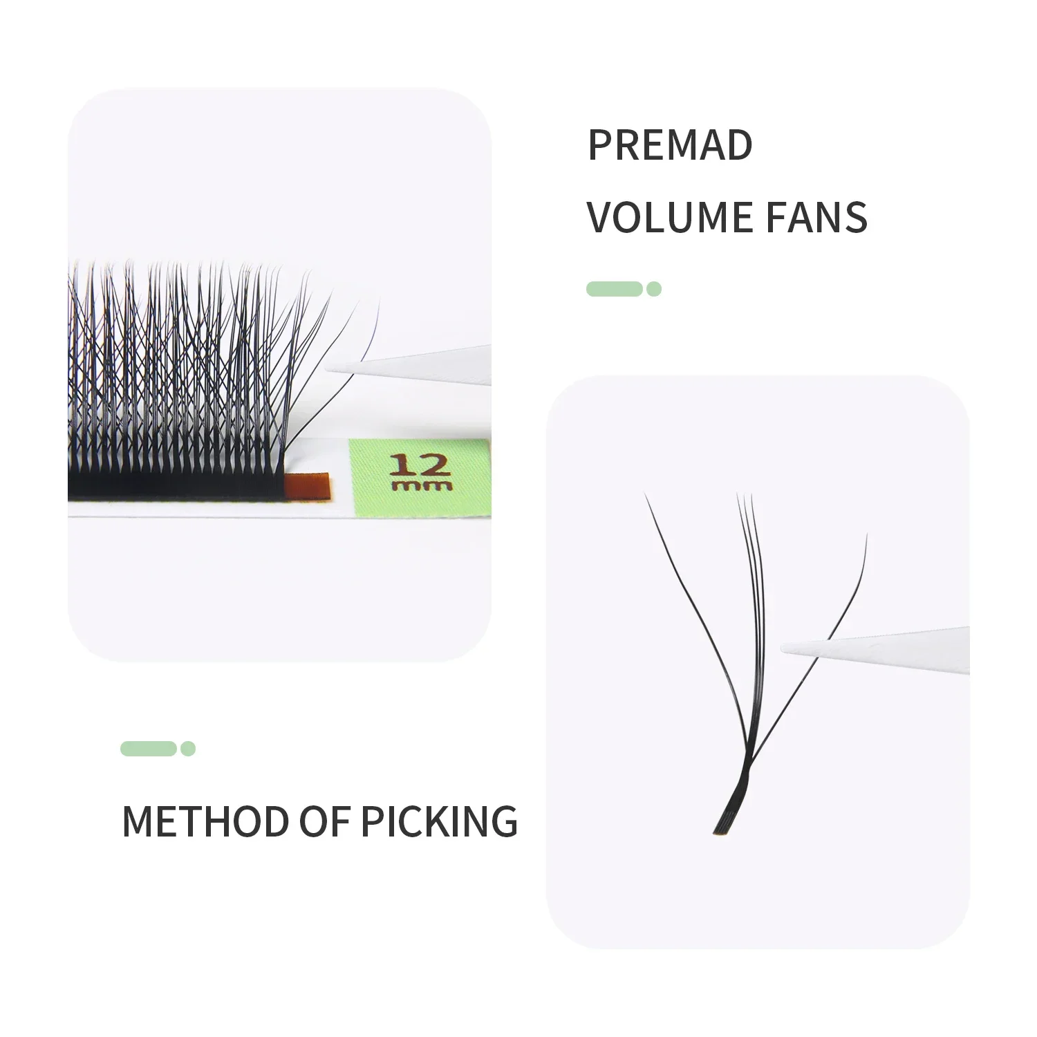 GLAMLASH 3D W Drie-Core Vorm W - Eyelash Extension Volume Styles recensie en prijs