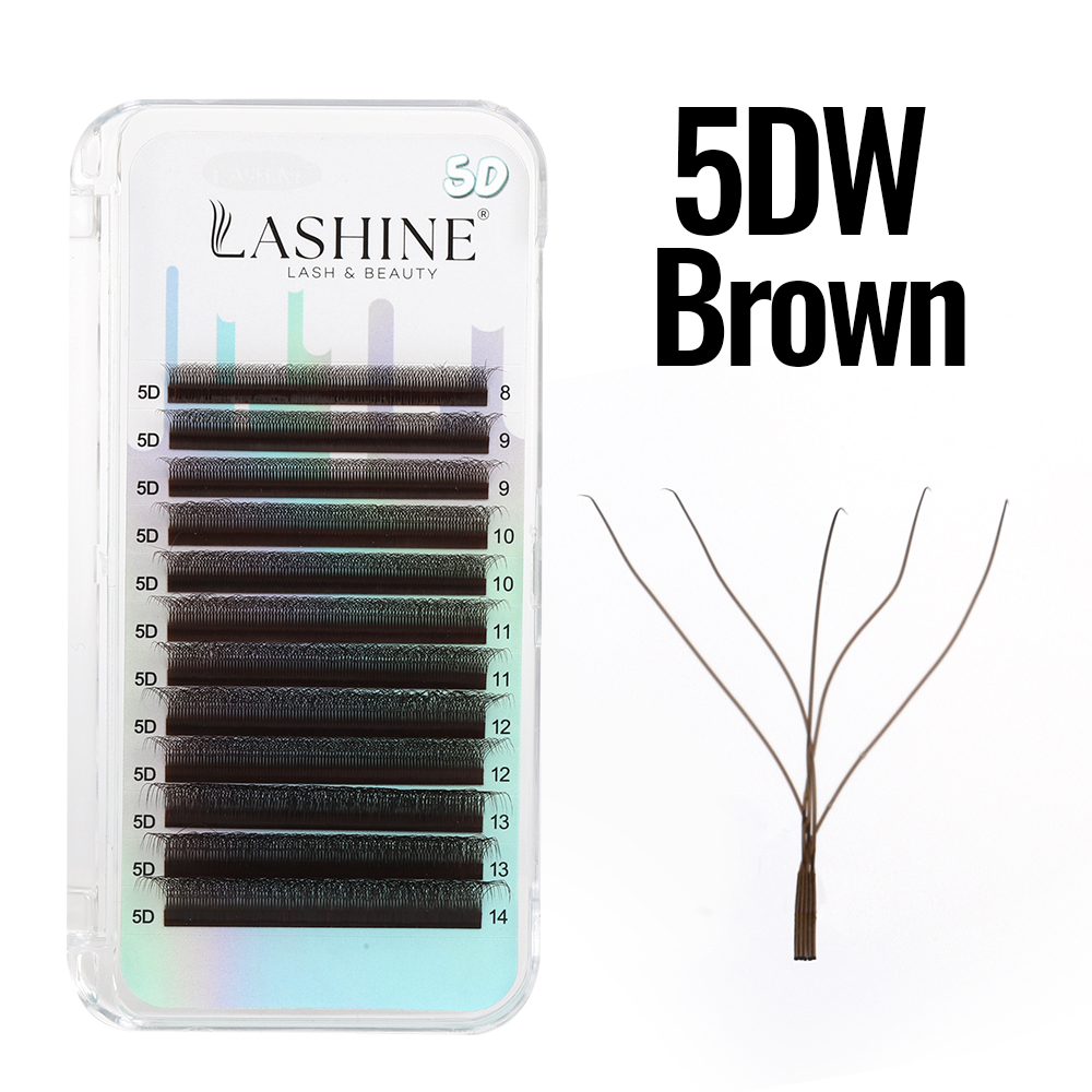 LASHINE Bruine YY/3D/4D/5D W-v - Eyelash Extension Yelix recensie en prijs