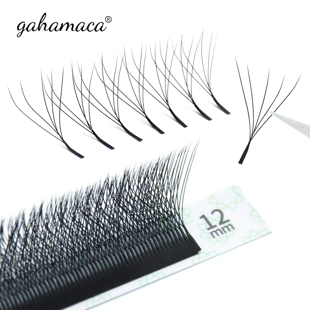 GAHAMACA W-vorm Wimperextensio - Eyelash Extension Volume Styles recensie en prijs