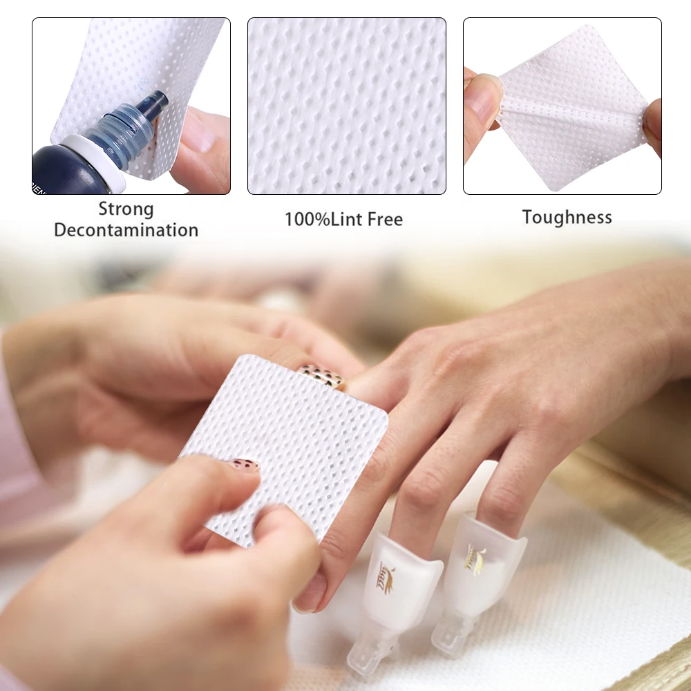 200 Stuks Niet-pluizende Nagel - Eyelash Extension Gel Remover recensie en prijs