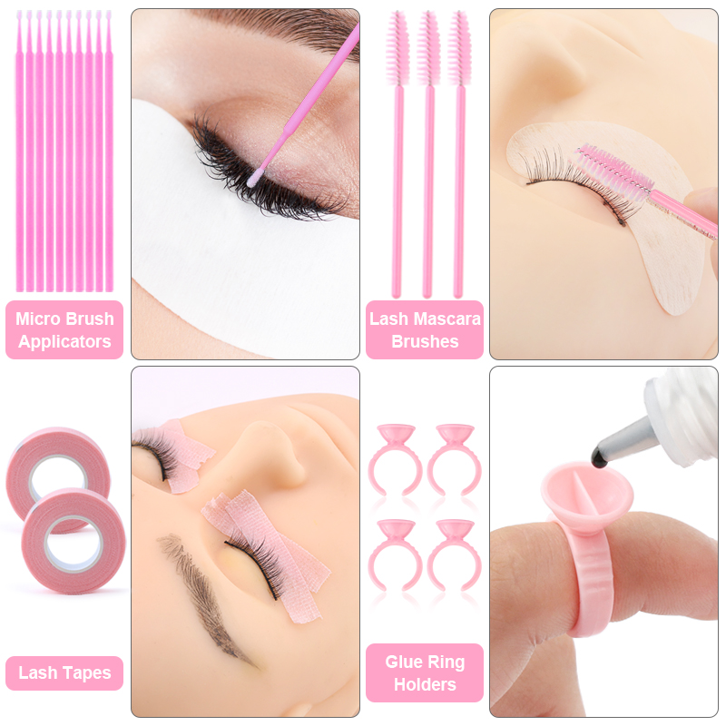 268PCS Wimper Extensions Kit B - Eyelash Extension Fan recensie en prijs