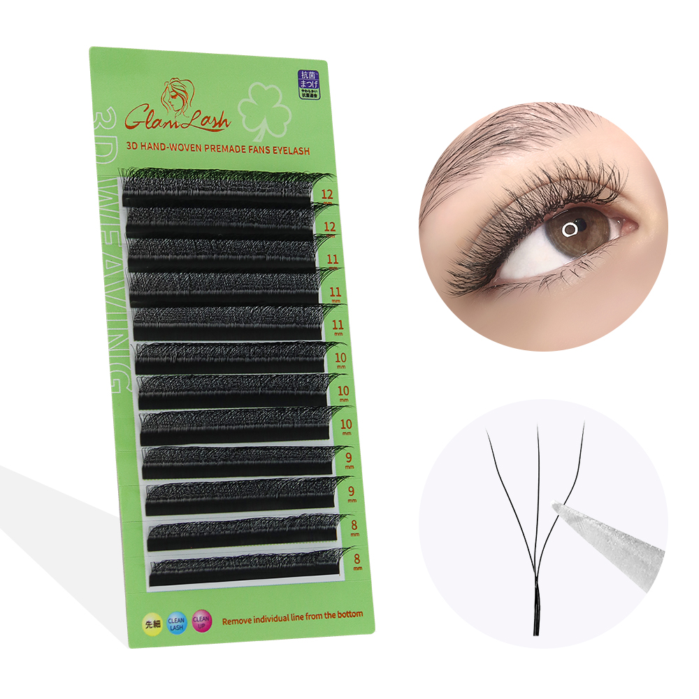 GLAMLASH W Vorm Wimper Extensi - Eyelash Extension Volume Styles recensie en prijs