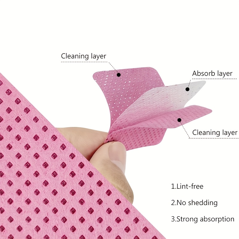 50/100/200 stuks pluisvrije na - Eyelash Extension Gel Remover recensie en prijs